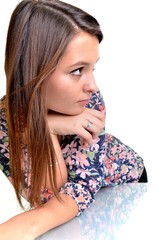 Sensuelle jeune femme