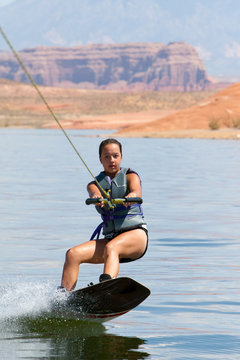Hirl Wakeboarder at Lake Powell