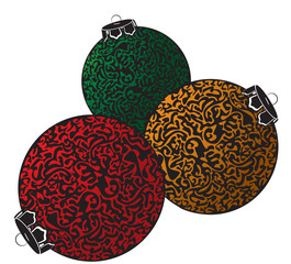 swirly ornaments