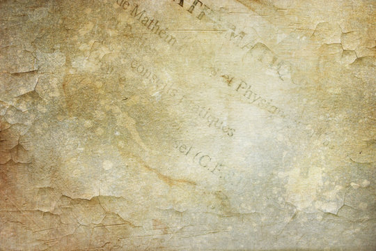 antike Textur mit Schriftfragmenten