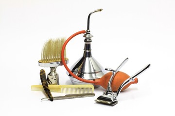 Outils de coiffure rétro