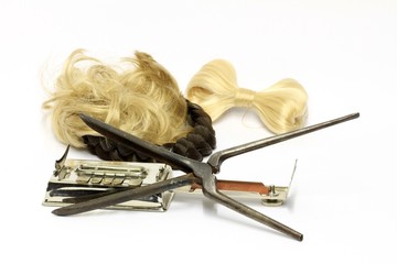 Outils de coiffure rétro
