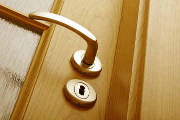 Lock and door handle