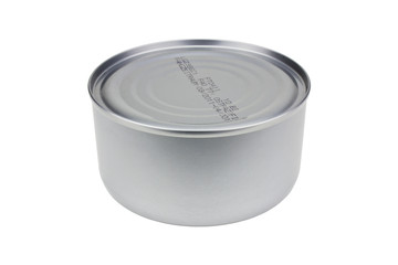 canned tuna, isolated