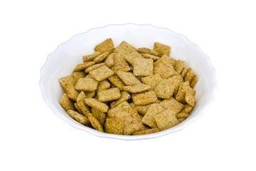 corn flex, isolated