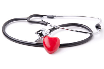 Stethoscope and heart 2