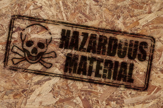 Hazardous material stamp