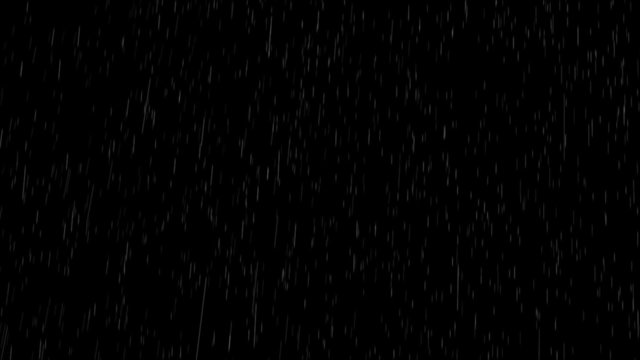 Rain, computer generation, seamless loop