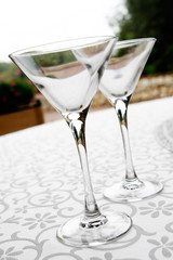 Martini glasses