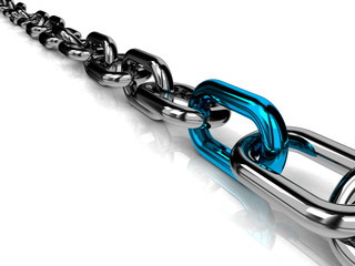 Obraz premium Kette mit starkem Glied