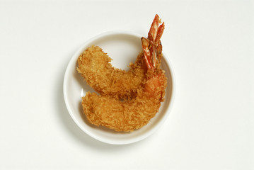 海老フライ二本