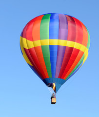 Colorful hot air balloon