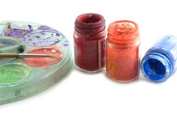 water color and paint set