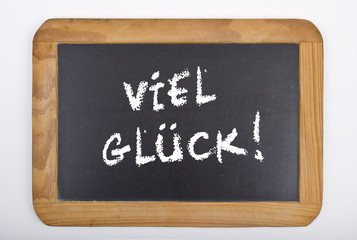 Fototapeta premium Viel Glück!