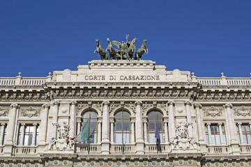 Suprema Corte di Cassazione - obrazy, fototapety, plakaty