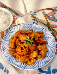 Orange chicken