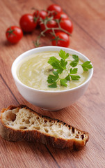 zuppa di asparagi - quattro