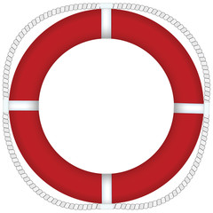 red lifebuoy