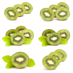 Fototapeta premium kiwi fruits collection