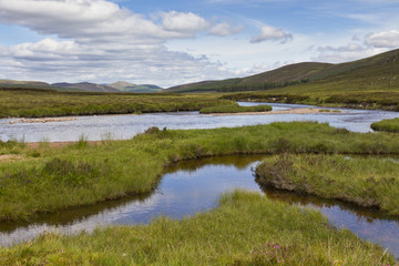 Fototapeta na wymiar Loch Muick Water