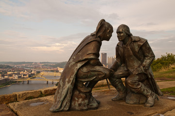 Pittsburgh George Washington Statue