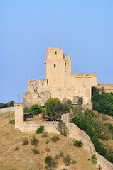 Fototapeta premium Assisi Burg - Assisi castle 01