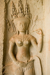 Fototapeta premium Apsara dancing goddess