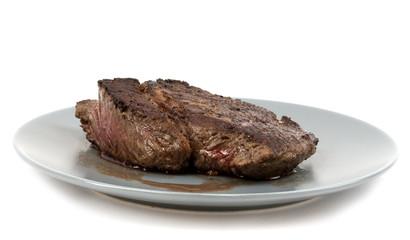 Rare steak