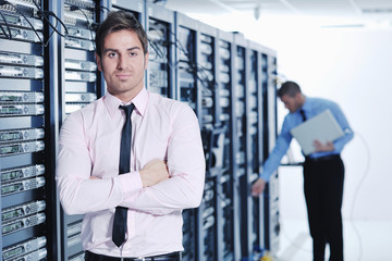 it enineers in network server room