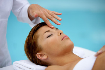 Fototapeta premium Facial massage