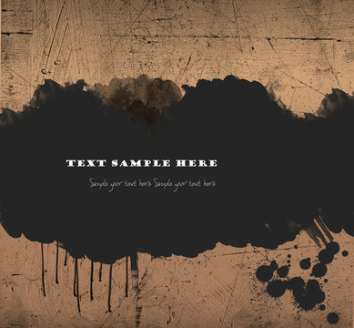 Grunge Branner with space for  your text