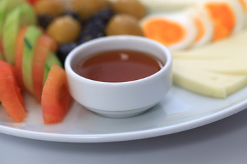 Breakfast background