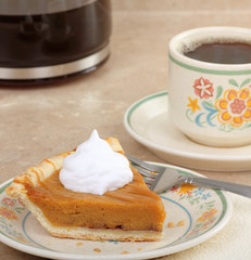 Pumpkin Pie and Coffee