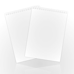 New paper sheet on abstract backgrounds