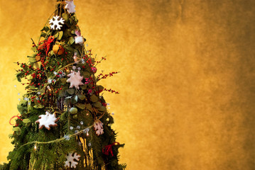A Yule tree for pagan celebrations