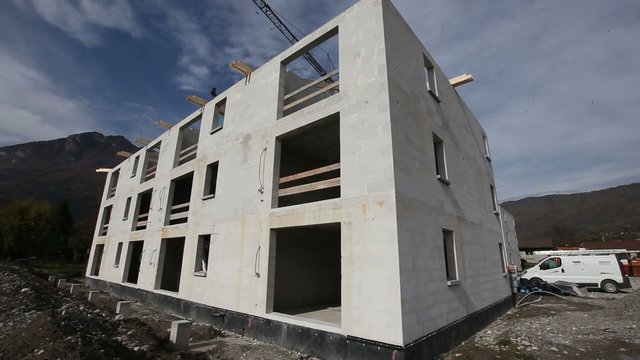 Immeuble en construction