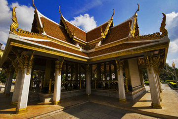 Buddhist temple in Bangkok.