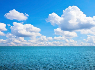 Obraz premium Sky and sea