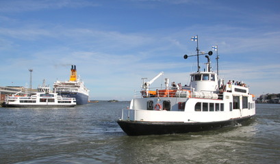 ferry pr&egrave;s d'helsinki