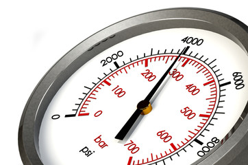 Pressure Gauge 4000 PSI