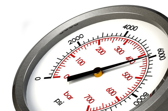 Pressure Gauge 6000 PSI