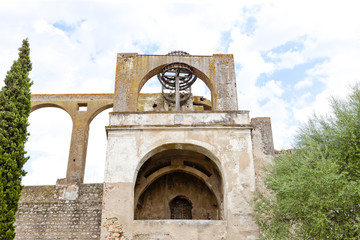 Arabic mill wheel (nora), Serpa, Alentejo, Portugal