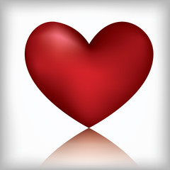 Heart. Valentine's day card