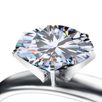 brilliant cut diamond ,luxury wedding ring