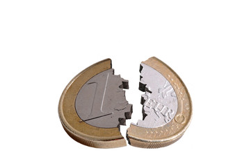A broken euro - 37893625