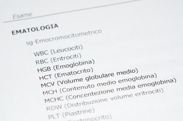 Fototapeta premium Analisi di laboratorio