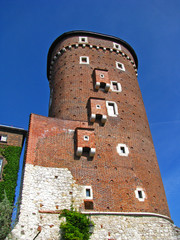 The Tower Royal Wawel Castle in Cracow,Kraków - Poland - obrazy, fototapety, plakaty