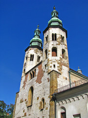 Fototapeta na wymiar Church in Cracow, Kraków - Poland