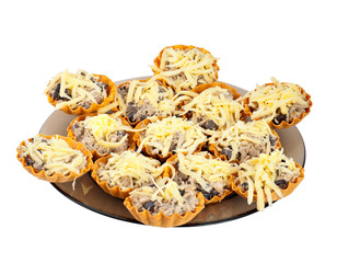 Julienne in tartlets