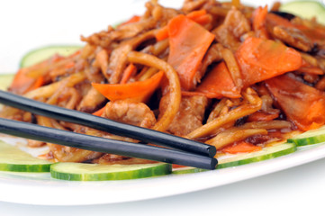 steamed vegetables